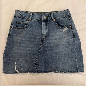 Denim skirt